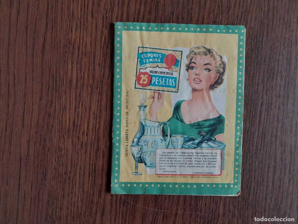 Collectionnisme Albums: &aacute;lbum libreta, para cupones f&eacute;mina, con 130 cupones de puntos.