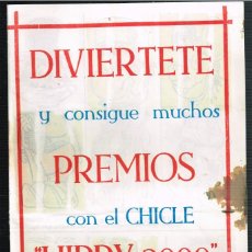 Coleccionismo Álbumes: 70´S CA. CROMOS ADHESIVOS CHICLE ”HYPPY 2000” ALBUMS NºS 1, 2, 3 Y 4, INDUSTRIAS VIDAL MOLINA MURCIA
