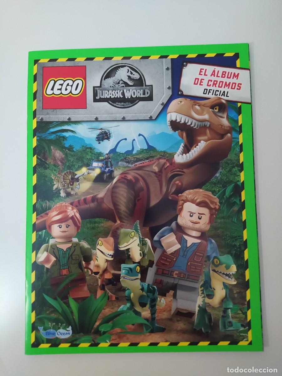 Collectionnisme Albums: &Aacute;lbum plancha vac&iacute;o Lego Jurassic World Pel&iacute;cula cromos