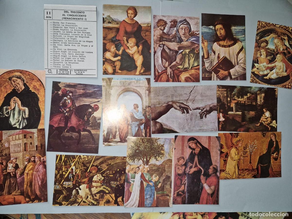 Collectionnisme Albums: RENACIMIENTO LOTE CROMOS- HISTORIA DE ARTE - PINTURA
