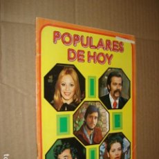Coleccionismo Álbumes: POPULARES DE HOY, 1975, RUIZ ROMERO, ÁLBUM VACÍO