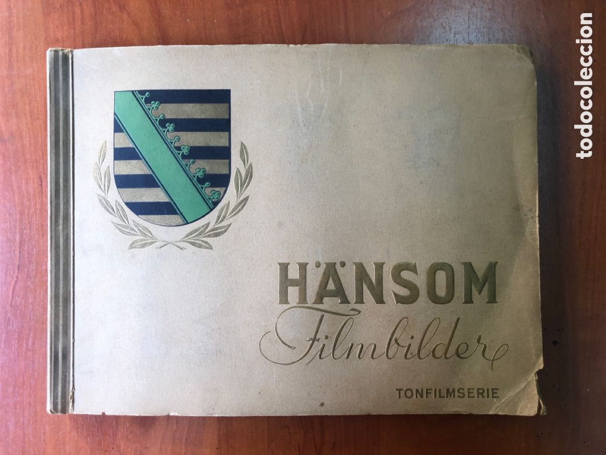 Collectionnisme Albums: ALBUM DE CINE ANTIGUO-H&Auml;NSOM FILMBILDER. TONFILMSERIE.