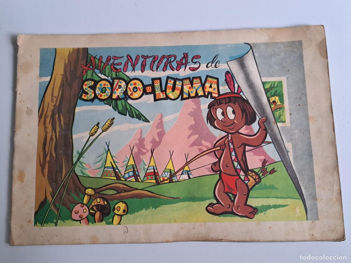 Collectionnisme Albums: ANTIGUO Y RARISIMO ALBUM DE CROMOS - AVENTURAS SORO LUMA - CHOCOLATES INCA INDUSTRIA DEL CACAO SL -