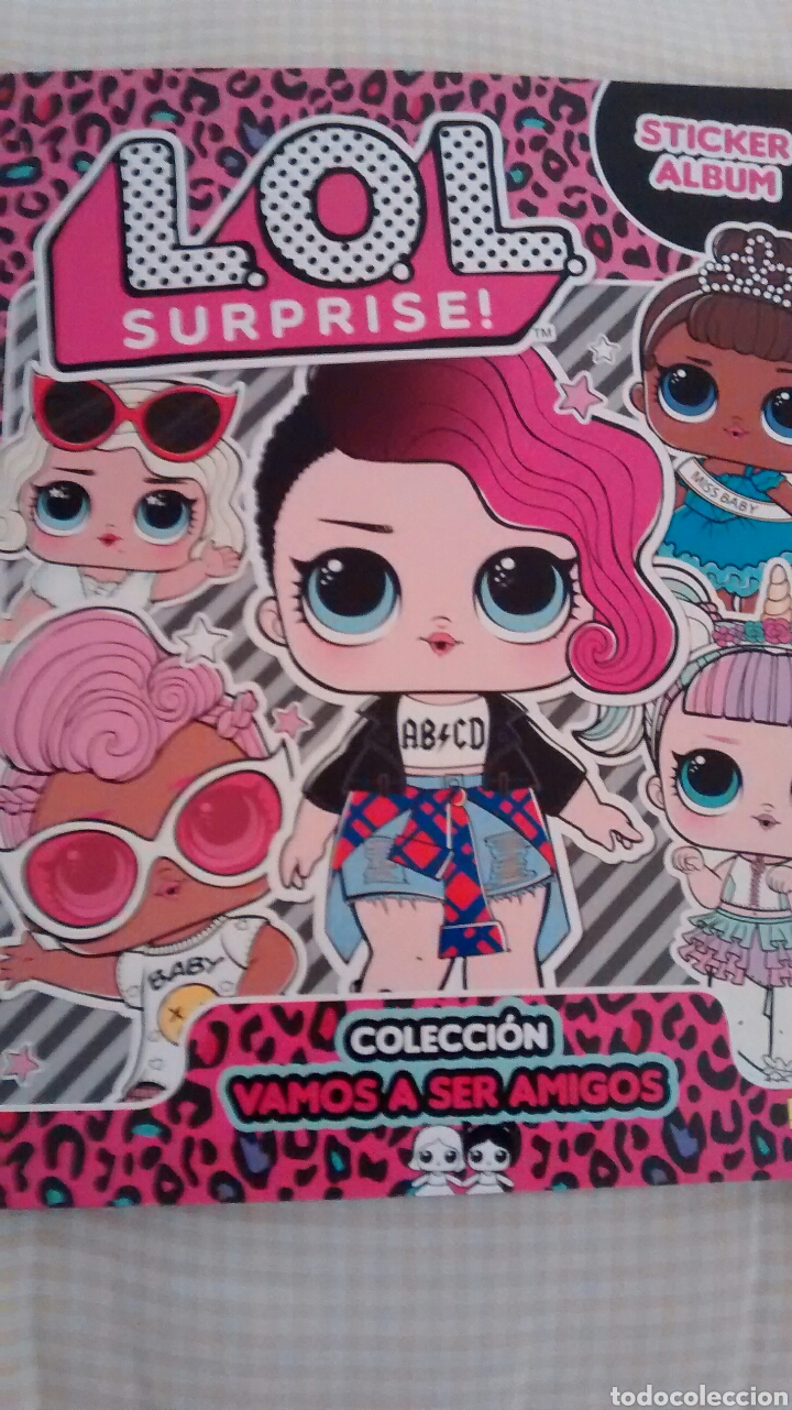 Collectionnisme Albums: LOL SURPRISE! STICKER ALBUM. PANINI (CONTIENE 44 CROMOS) VAMOS A SER AMIGOS