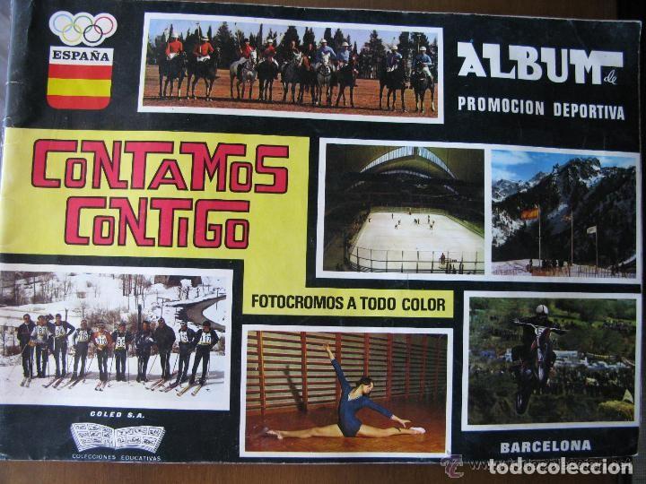 Collectionnisme Albums: CONTAMOS CONTIGO ALBUM PROMOCION DE PORTIVA