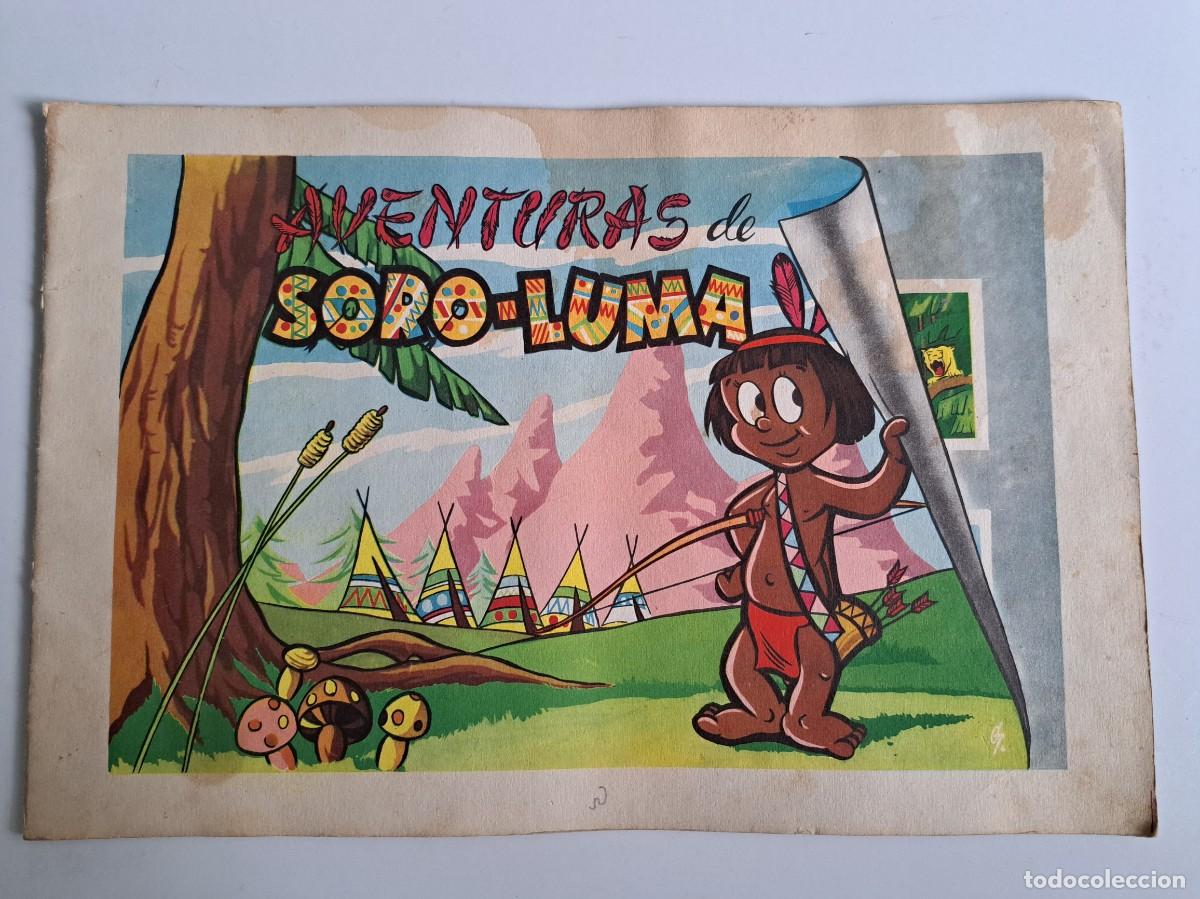 Collectionnisme Albums: ANTIGUO Y RARISIMO ALBUM DE CROMOS - AVENTURAS SORO LUMA - CHOCOLATES INCA INDUSTRIA DEL CACAO SL -