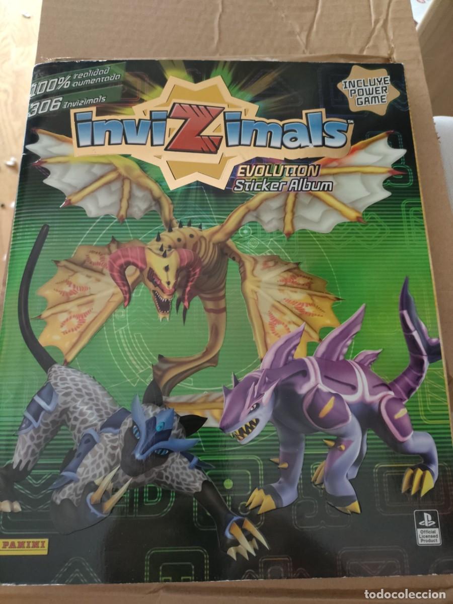 Coleccionismo &aacute;lbumes: ALBUM INVIZIMALS EVOLUTION INCOMPLETO - Foto 1