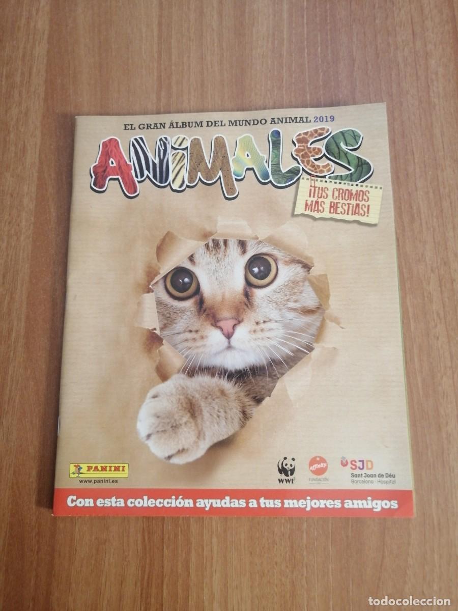 Colecionismo Cadernetas: EL GRAN ALBUM DEL MUNDO ANIMAL 2019