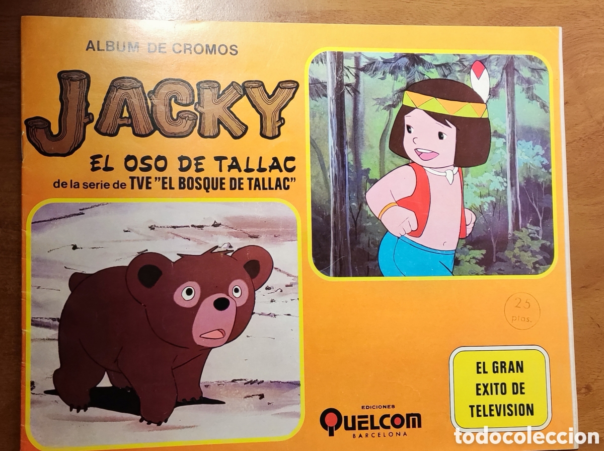 Coleccionismo &Aacute;lbumes: album jacky el oso de tallac de QUELCOM