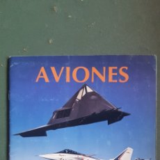 Coleccionismo Álbumes: AVIONES PANINI 20 FALTAS ÁLBUM INCOMPLETO AÑOS 90