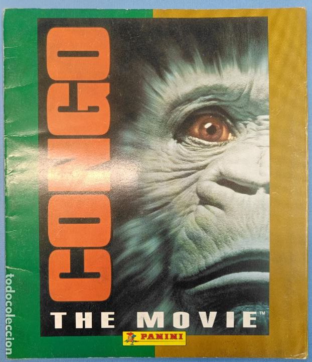 Collectionnisme Albums: ALBUM CROMOS CONGO THE MOVIE PANINI CON POSTER CENTRAL VACIO SIN CROMOS