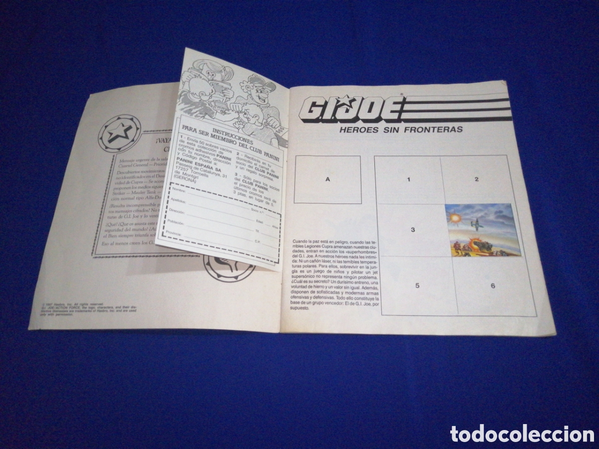 Coleccionismo &aacute;lbumes: GIJOE - PANINI - Foto 3