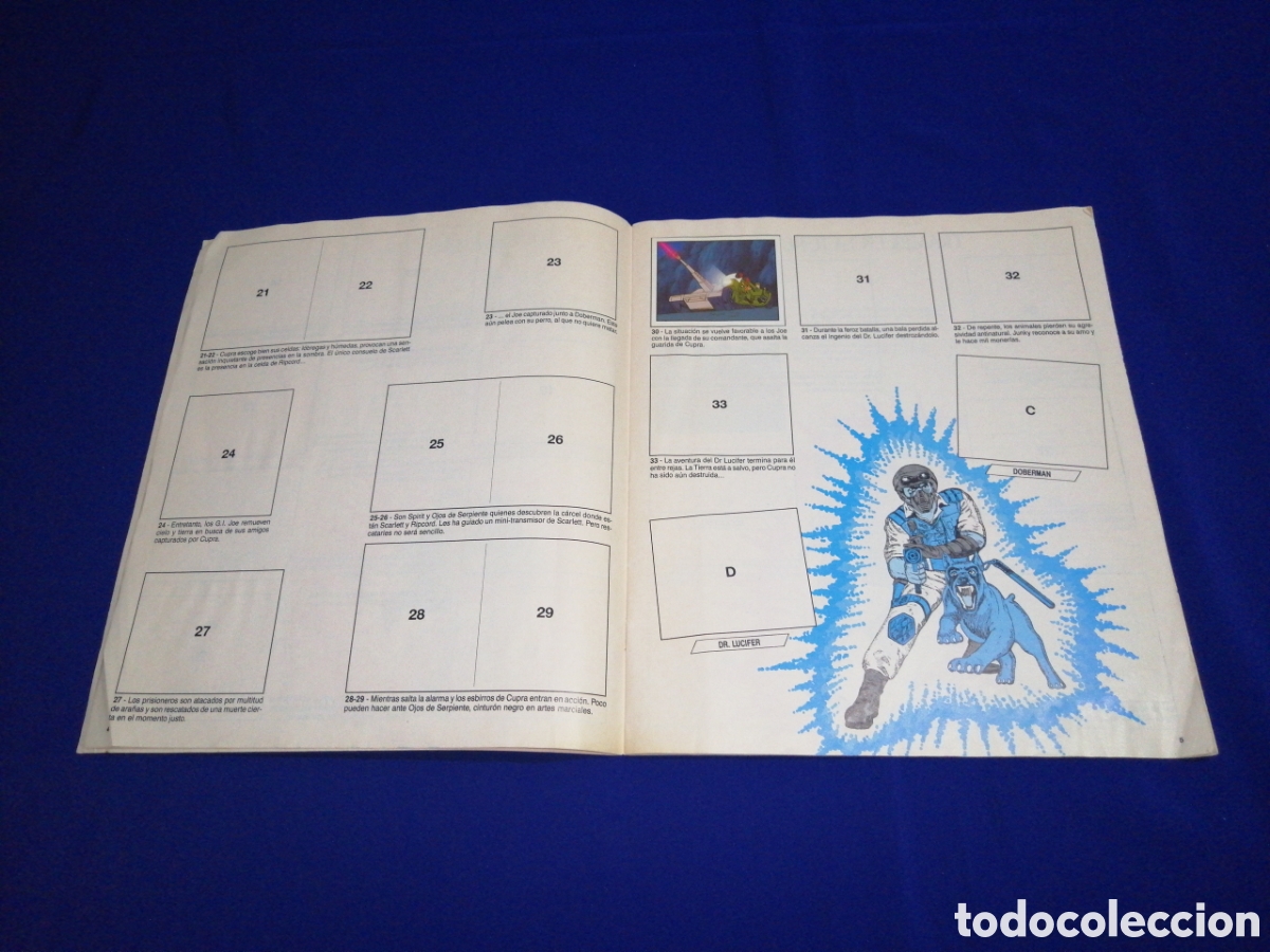 Coleccionismo &aacute;lbumes: GIJOE - PANINI - Foto 5