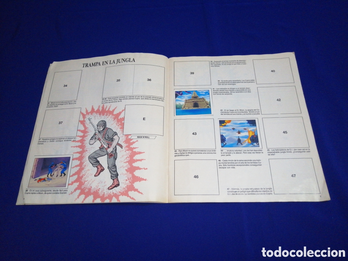 Coleccionismo &aacute;lbumes: GIJOE - PANINI - Foto 6