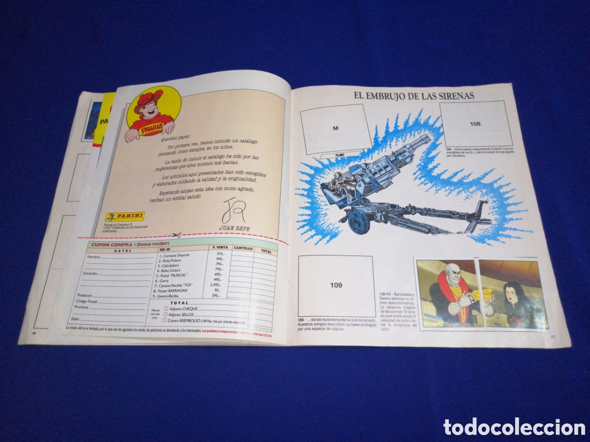 Coleccionismo &aacute;lbumes: GIJOE - PANINI - Foto 13