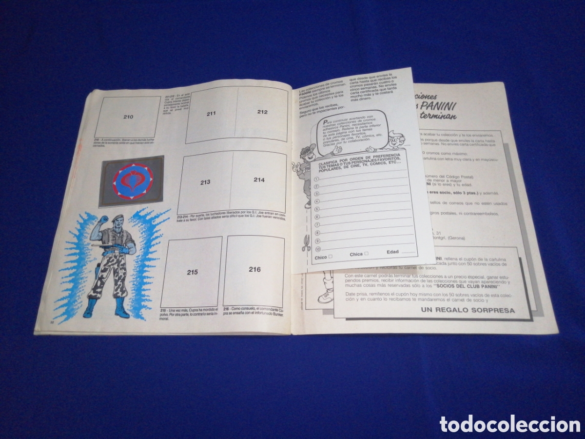 Coleccionismo &aacute;lbumes: GIJOE - PANINI - Foto 21