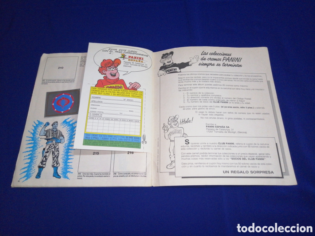 Coleccionismo &aacute;lbumes: GIJOE - PANINI - Foto 22