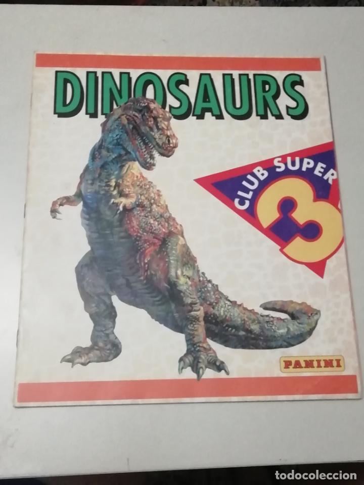 Collectable Incomplete Albums: ALBUM DINOSAURS - CLUB SUPER3 1993