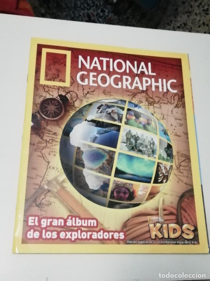 Collectable Incomplete Albums: ALBUM NATIONAL GEOGRAPHIC KIDS - VAC&Iacute;O