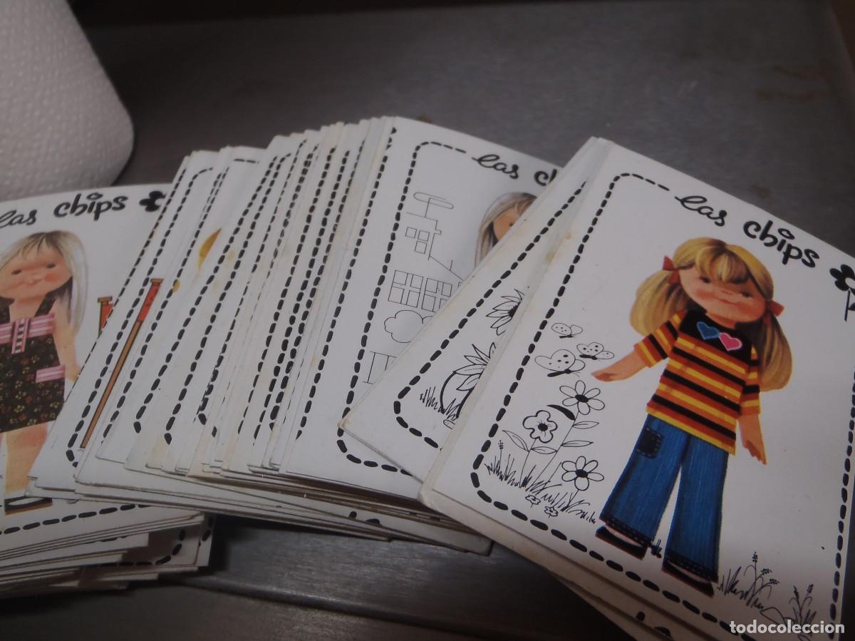 Collectionnisme Albums: LAS CHIPS - LOTE DE 97 CROMOS - ED. ARNALOT Y RECIO