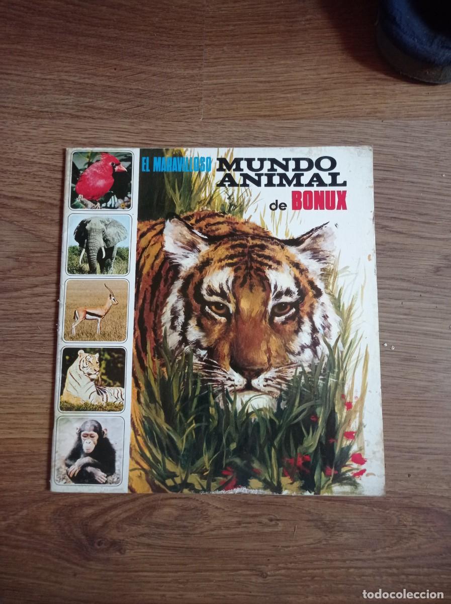 Collezionismo Album: Antiguo &aacute;lbum vac&iacute;o El maravilloso mundo animal de Bonux