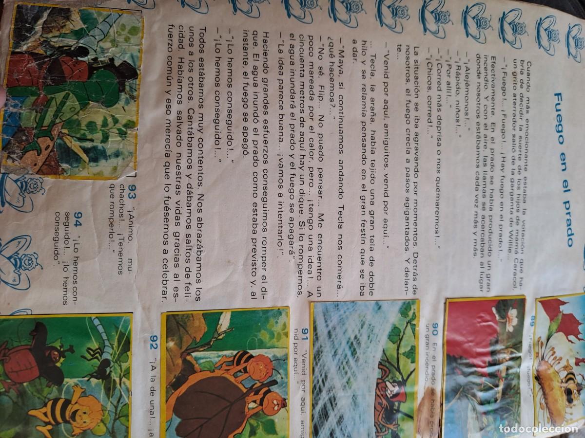 Coleccionismo &aacute;lbumes: &Aacute;lbum abeja maya Danone - Foto 7