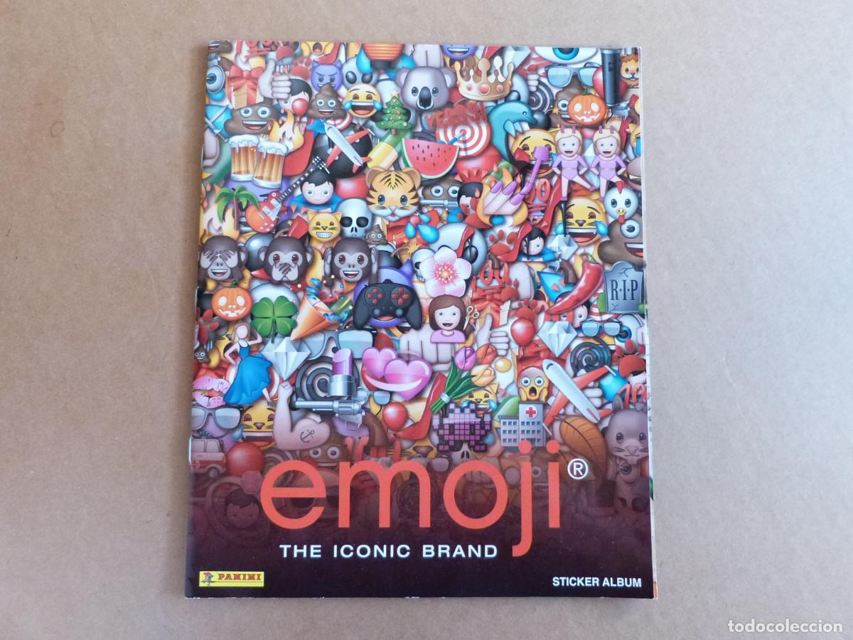 Sammeln Sammelalben: Album de cromos emoji the iconic brand - Panini 2015 2016 ( Incompleto )