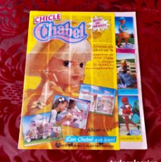 Coleccionismo Álbumes: ÁLBUM CROMOS Nº1 CHICLE CHABEL DE 1989