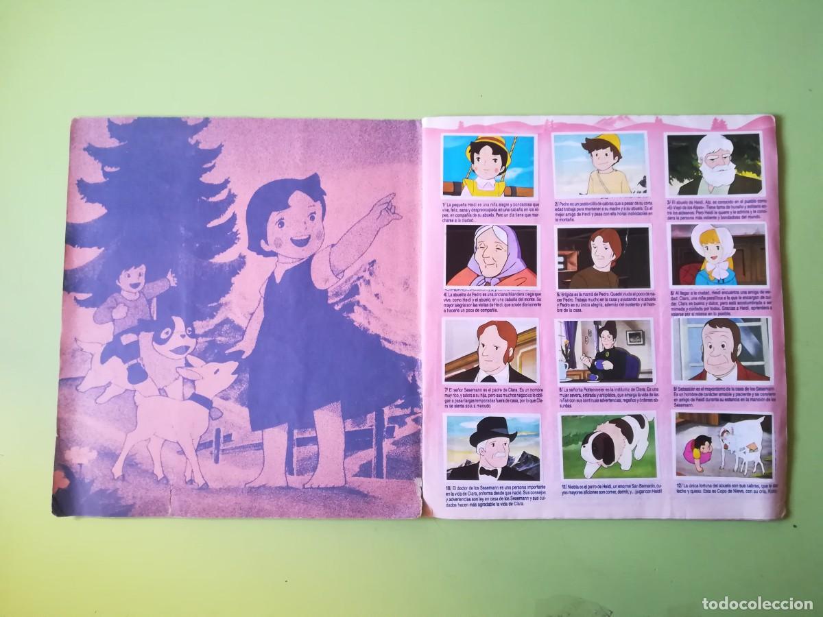 Coleccionismo &aacute;lbumes: Album cromos Heidi ediciones este 1987 - Foto 2