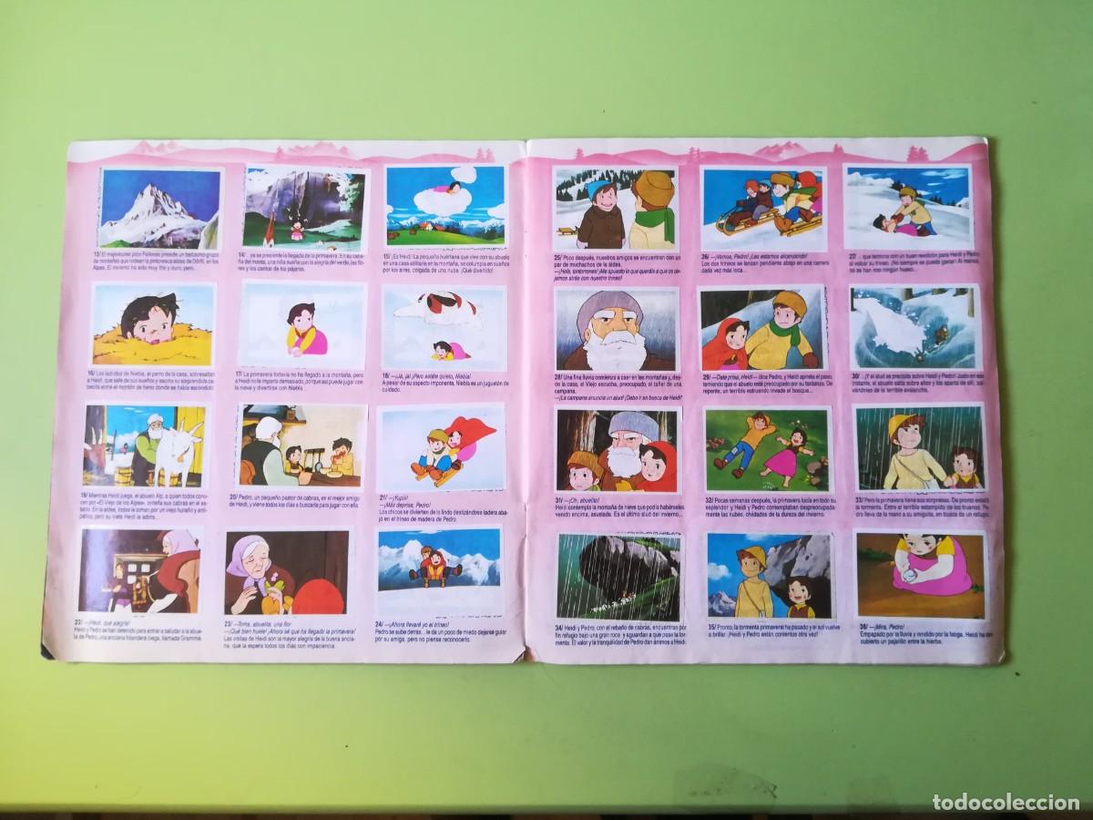 Coleccionismo &aacute;lbumes: Album cromos Heidi ediciones este 1987 - Foto 3