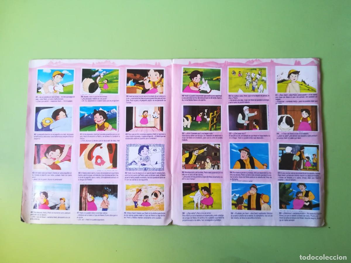 Coleccionismo &aacute;lbumes: Album cromos Heidi ediciones este 1987 - Foto 4