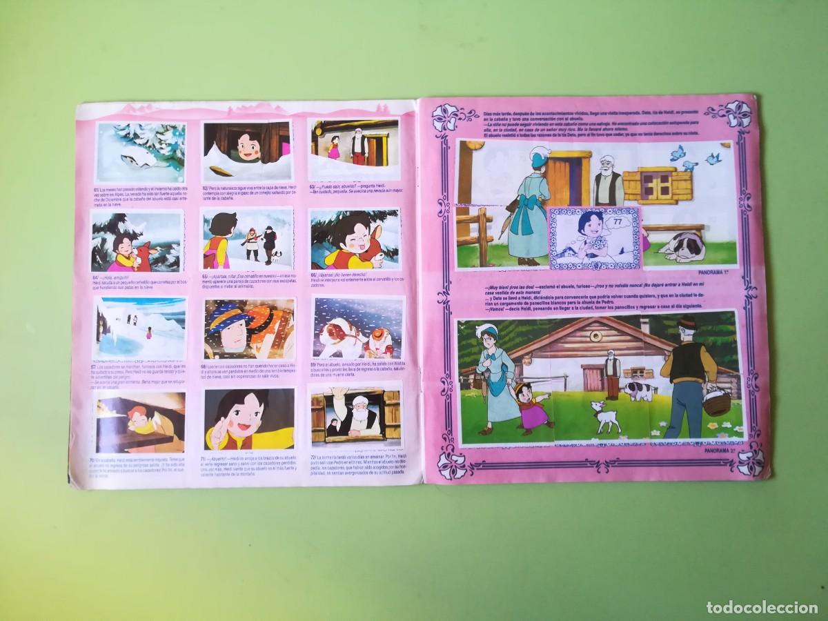 Coleccionismo &aacute;lbumes: Album cromos Heidi ediciones este 1987 - Foto 5