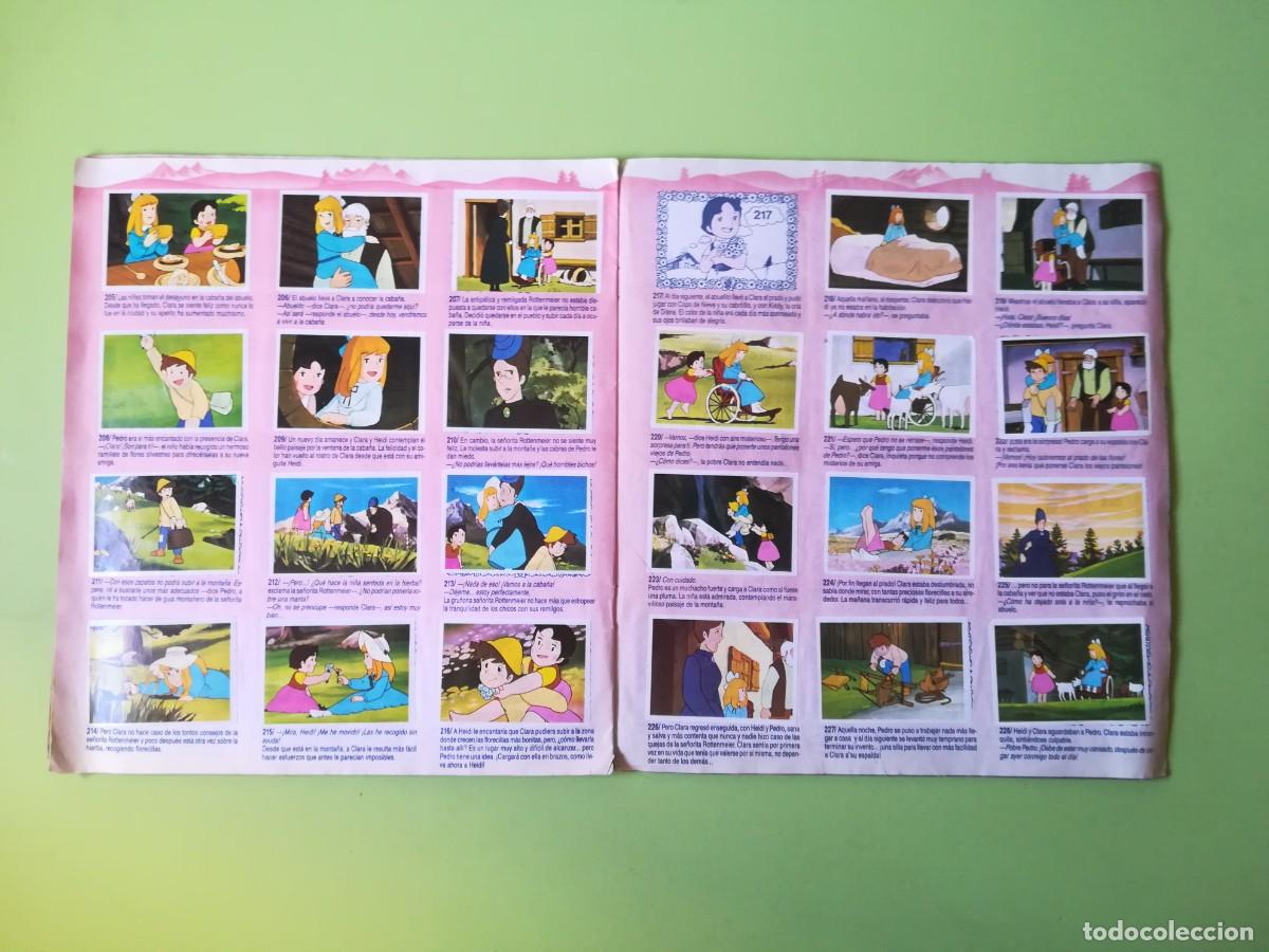 Coleccionismo &aacute;lbumes: Album cromos Heidi ediciones este 1987 - Foto 11