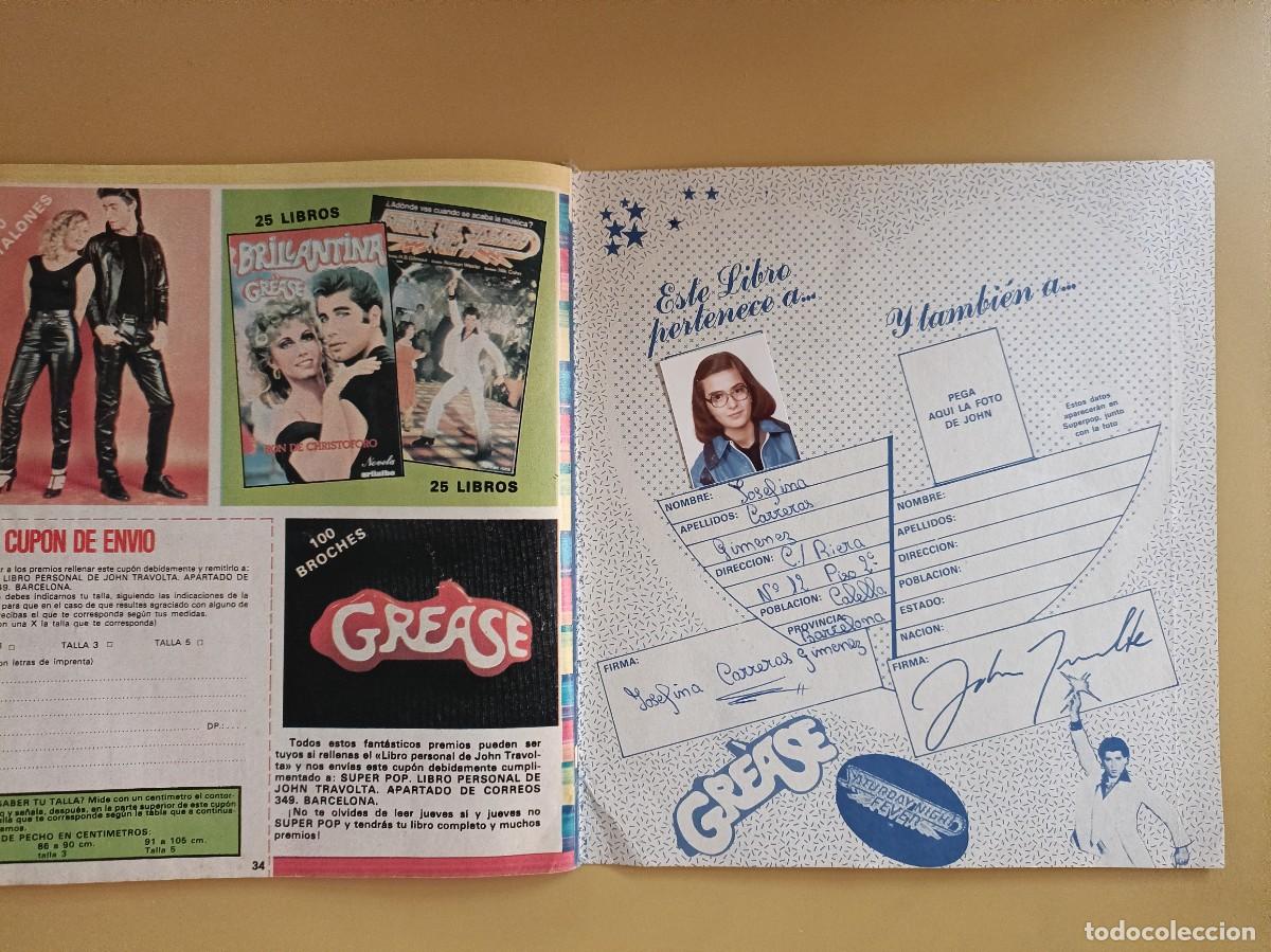 Coleccionismo &aacute;lbumes: mi libro personal de john travolta - Foto 4