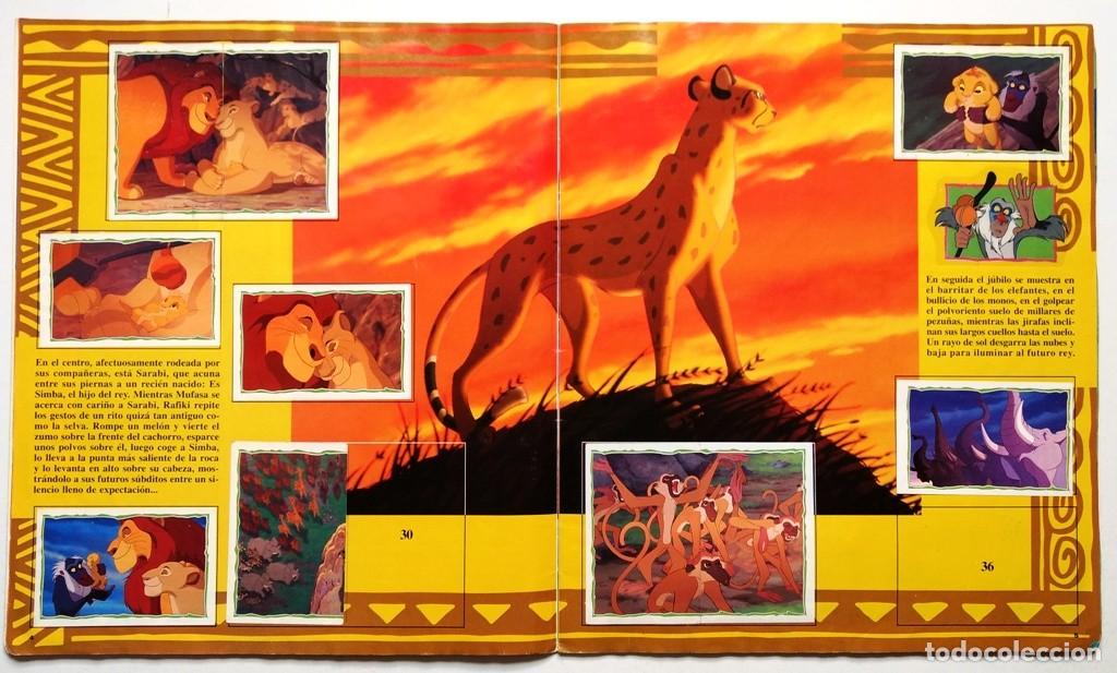 Coleccionismo &aacute;lbumes: El Rey Le&oacute;n - Foto 3