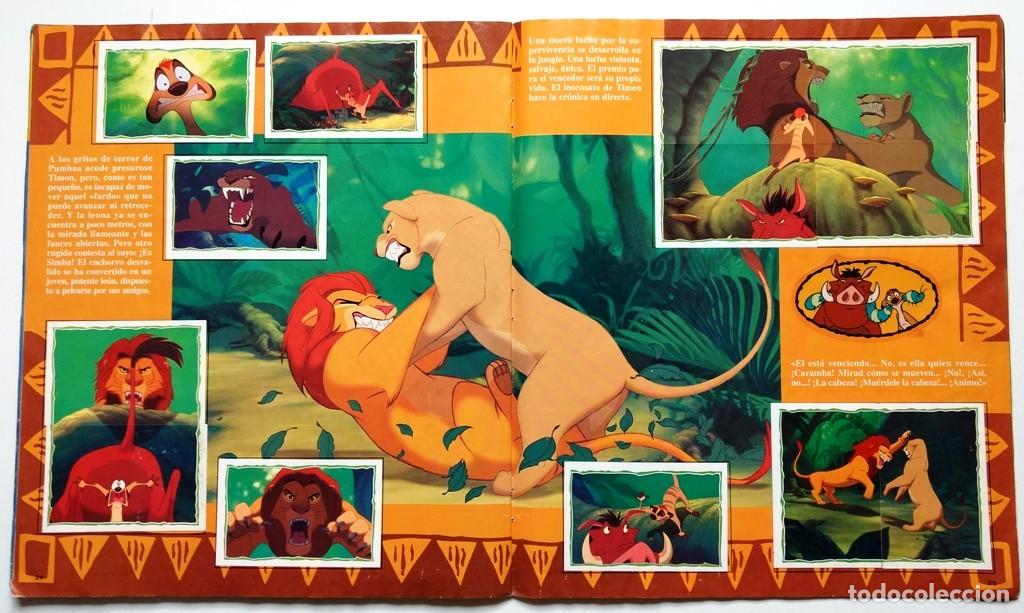 Coleccionismo &aacute;lbumes: El Rey Le&oacute;n - Foto 6