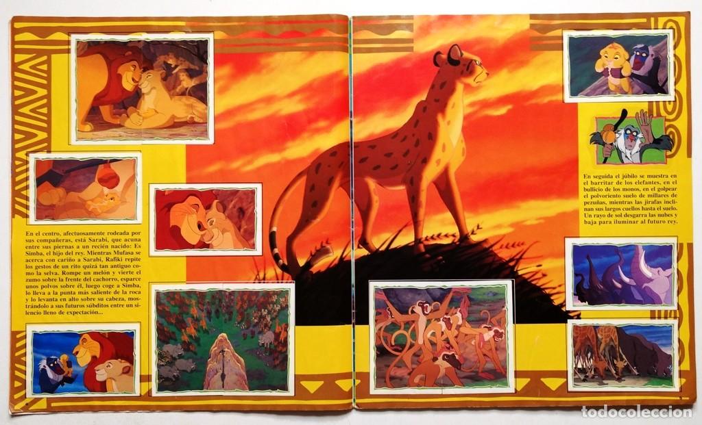 Coleccionismo &aacute;lbumes: El Rey Le&oacute;n - Foto 3