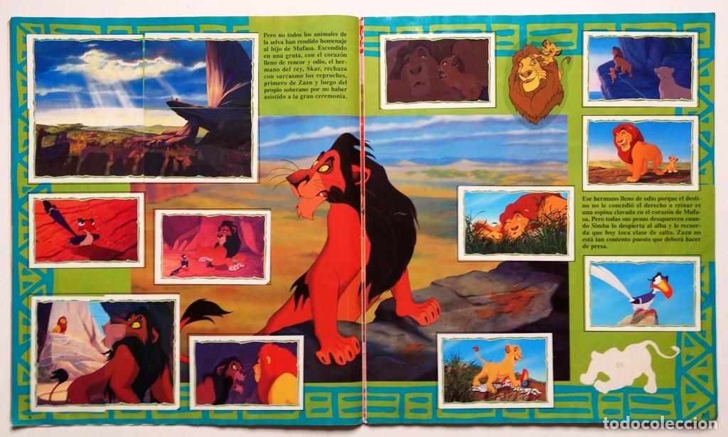 Coleccionismo &aacute;lbumes: El Rey Le&oacute;n - Foto 4