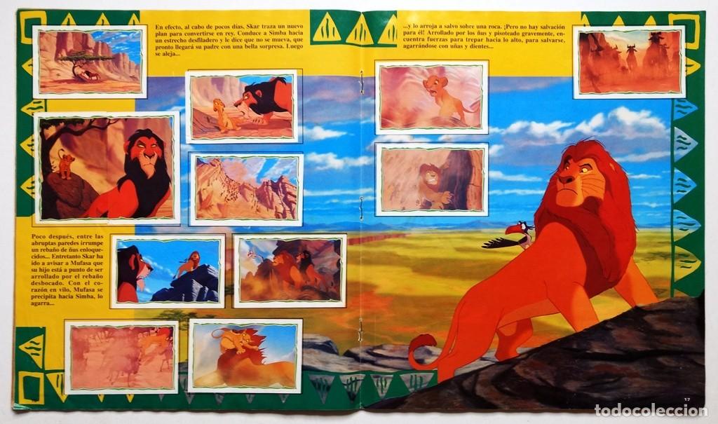 Coleccionismo &aacute;lbumes: El Rey Le&oacute;n - Foto 5