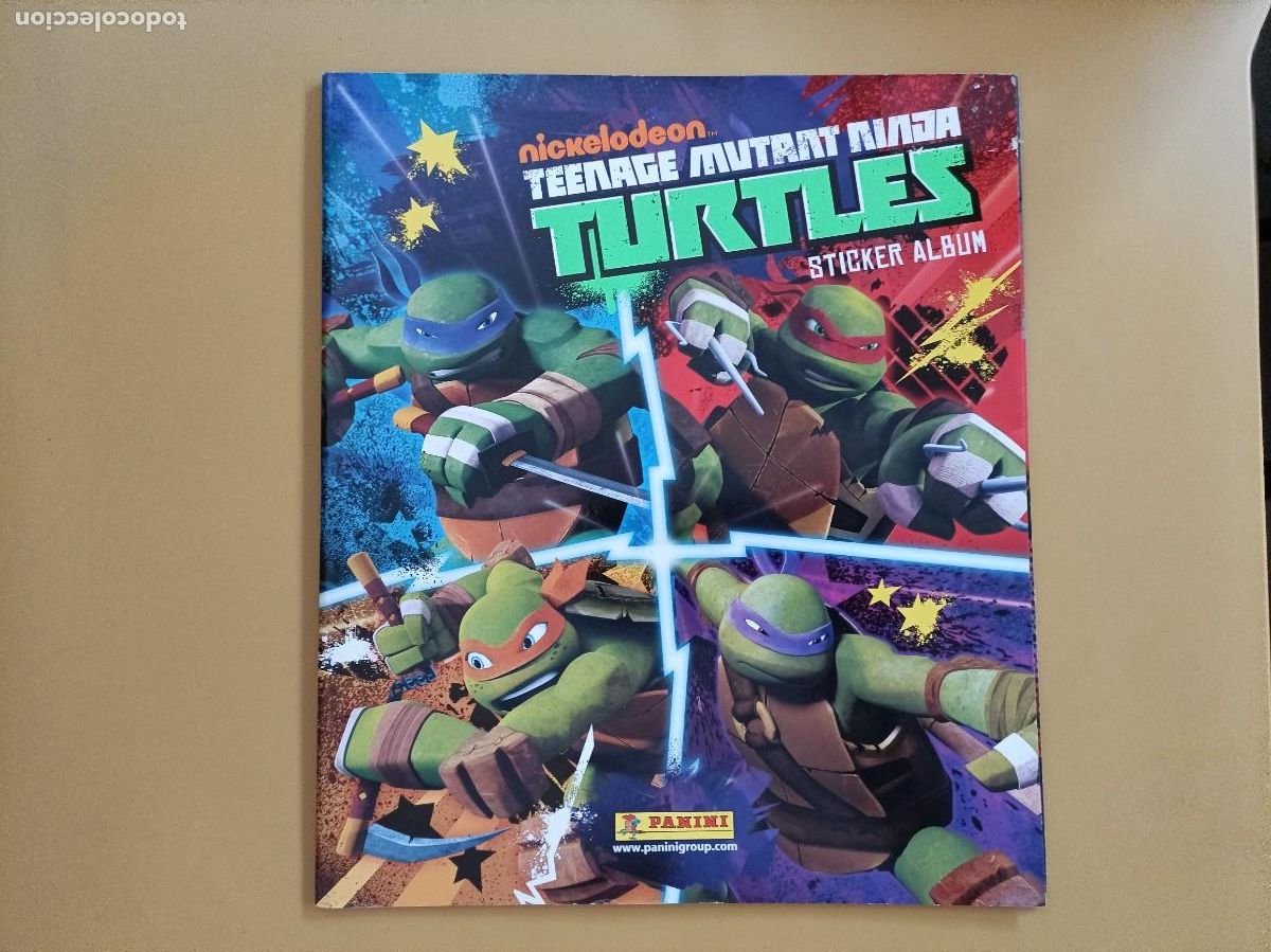 Coleccionismo &aacute;lbumes: tortugas ninja, turtles - Foto 1