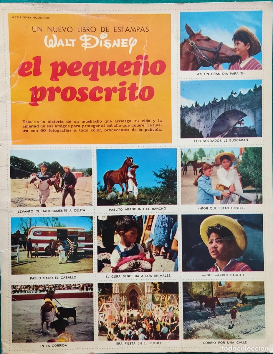 Coleccionismo &Aacute;lbumes: ALBUM DE WALT DISNEY &rdquo;EL PEQUE&Ntilde;O PROSCRITO&rdquo; DE 1970