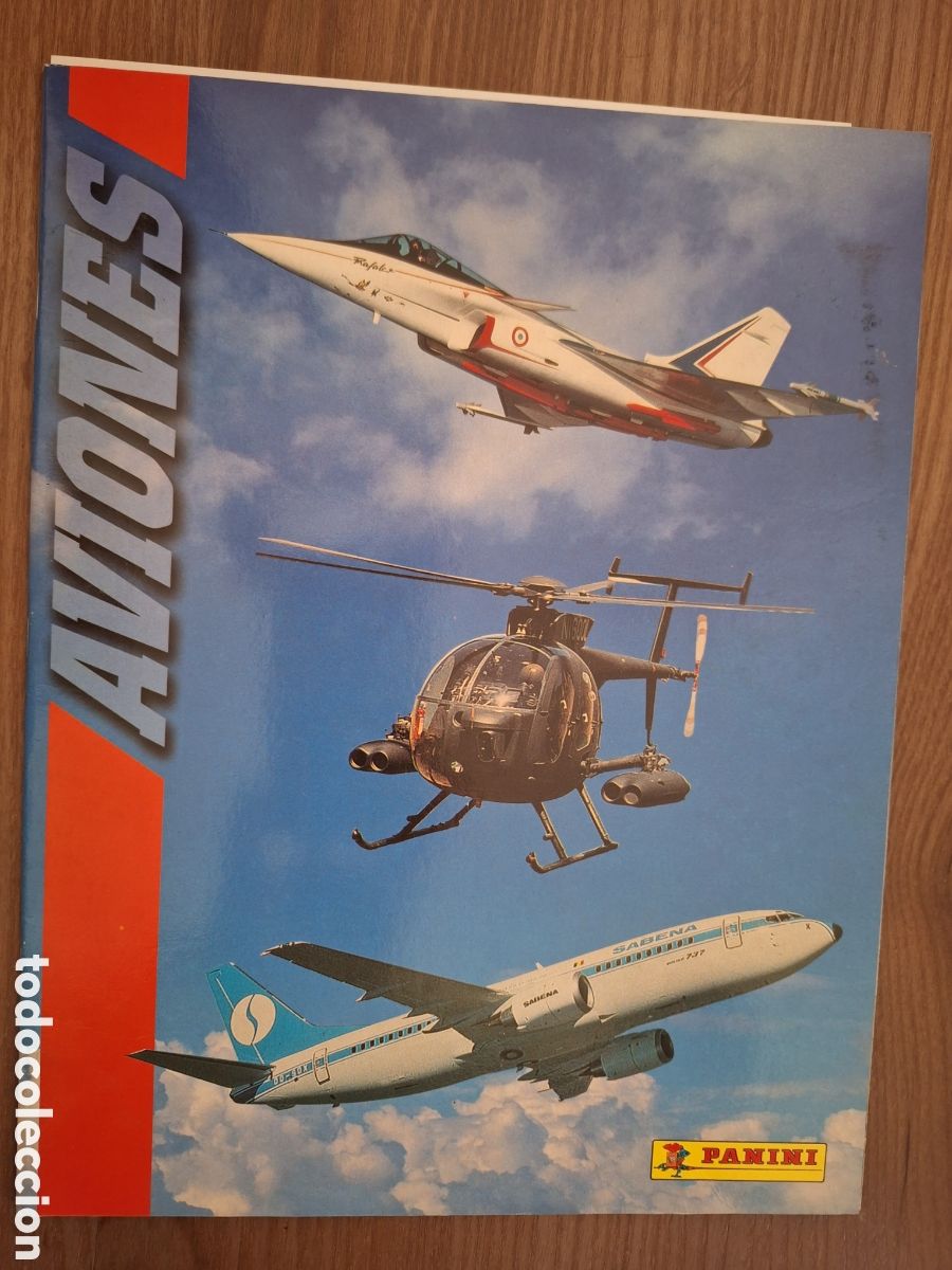 Coleccionismo &Aacute;lbumes: AVIONES DE PANINI PLANCHA