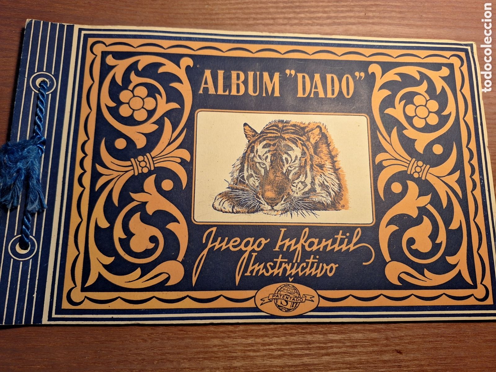 Coleccionismo &Aacute;lbumes: ALBUM DADO JUEGO INFANTIL INSTRUCTIVO . FALTA 1