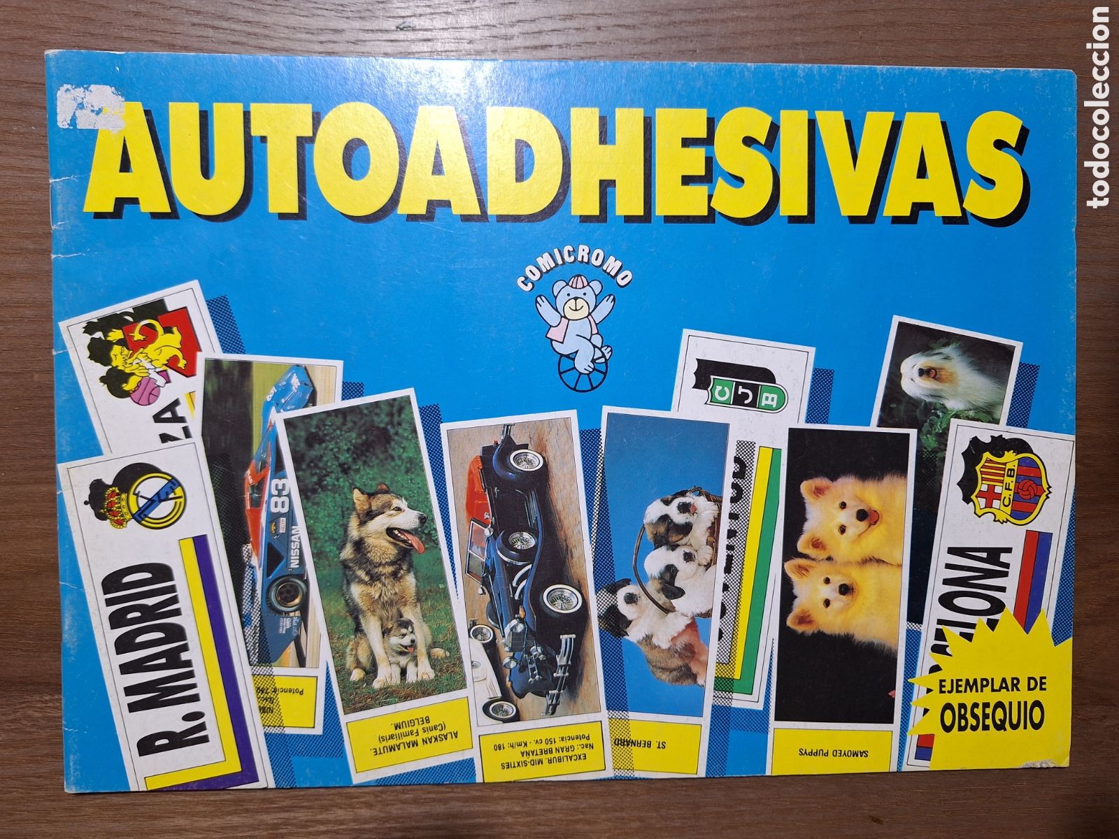 Coleccionismo &aacute;lbumes: AUTOADHESIVAS COMICROMO VACIO GUISVAL - Foto 1