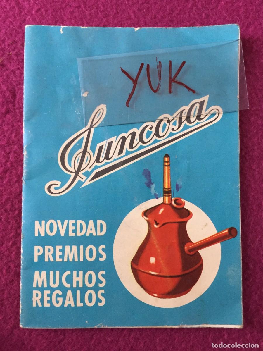 Collectable Incomplete Albums: RARO ALBUM DE CROMOS DE CHOCOLATES JUNCOSA 1966 VACIO CON OPCION DE REGALOS