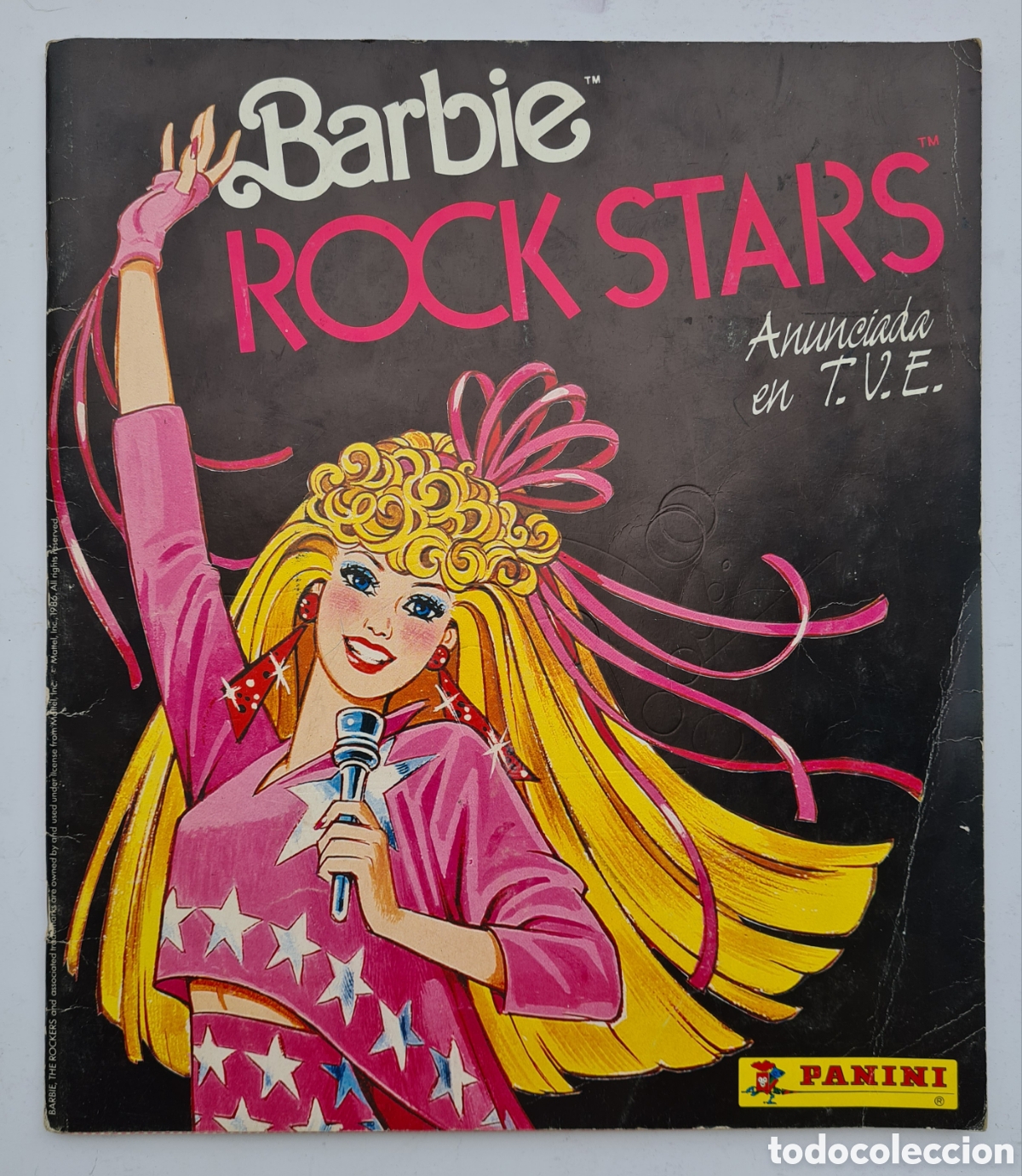 Coleccionismo &Aacute;lbumes: &Aacute;lbum Cromos Barbie Rock Star Panini 1986 - Mu&ntilde;eca Doll Ken