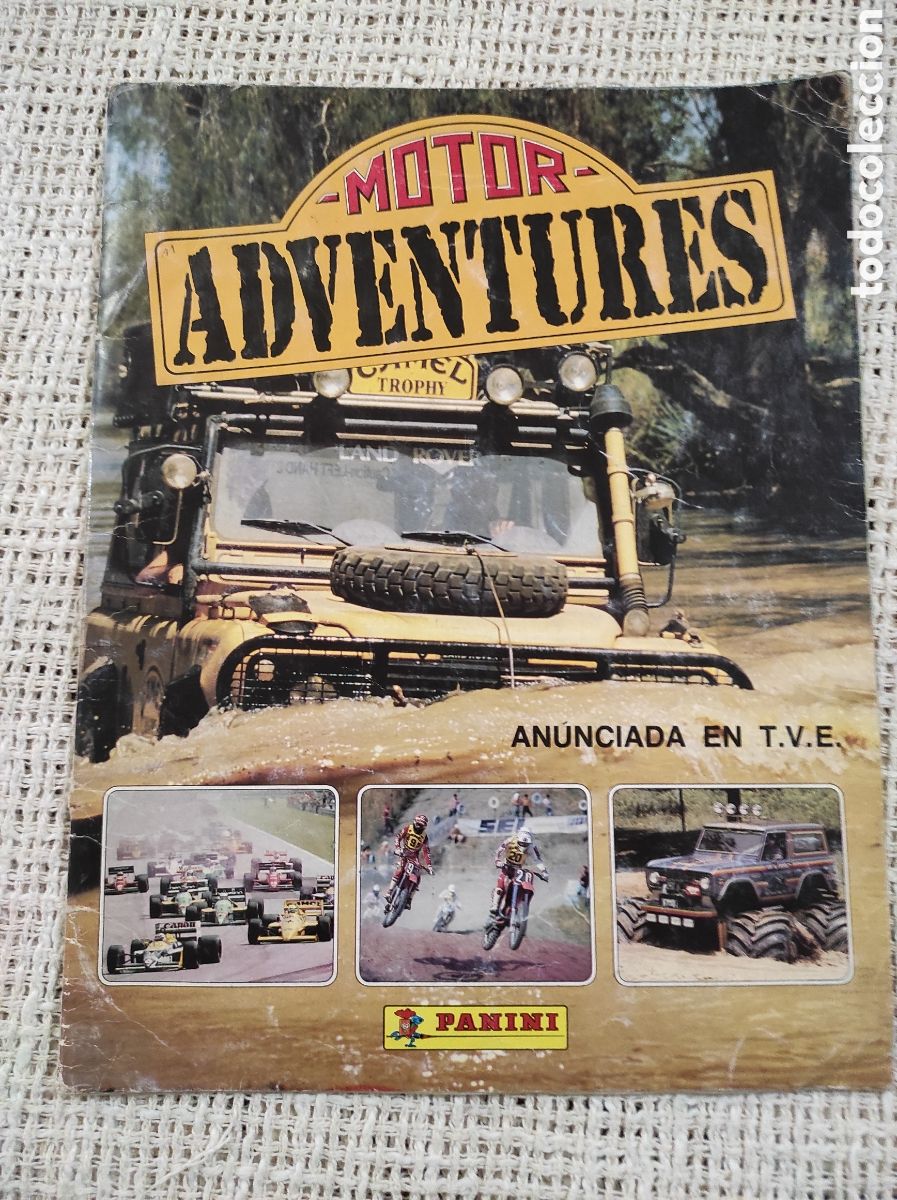 Collectable Incomplete Albums: ALBUM DE CROMOS , MOTOR AVENTURES DE PANINI - faltan 27 de 216 cromos
