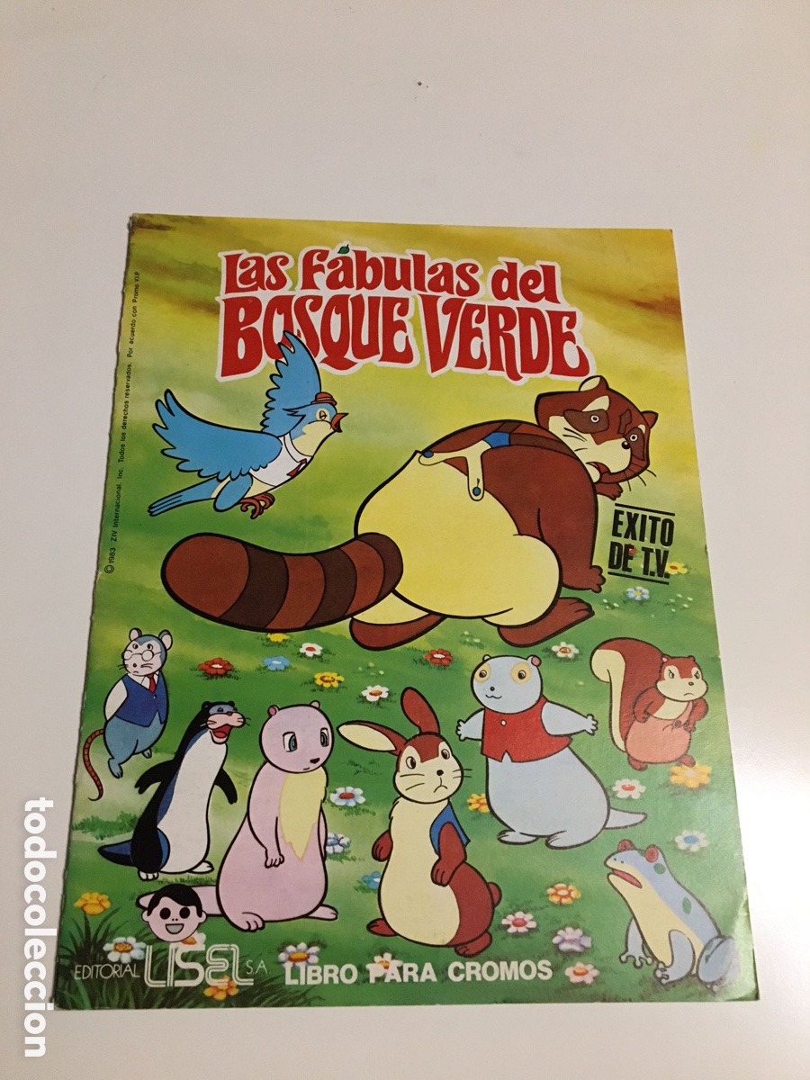 Collectable Incomplete Albums: Album Las f&aacute;bulas del Bosque