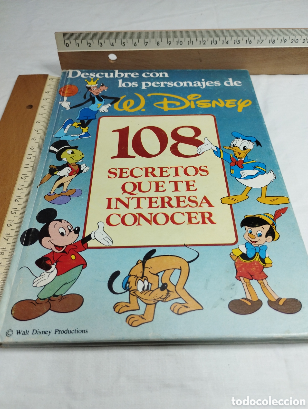 Collectionnisme Albums: Walt Disney. 108 secretos sobre naturaleza, curiosidades, etc... 1986 KKB