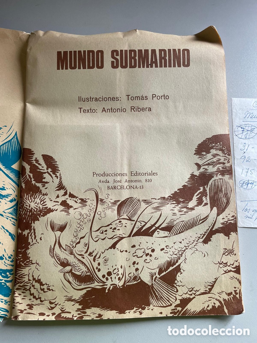 Coleccionismo &aacute;lbumes: Mundo submarino - Foto 3